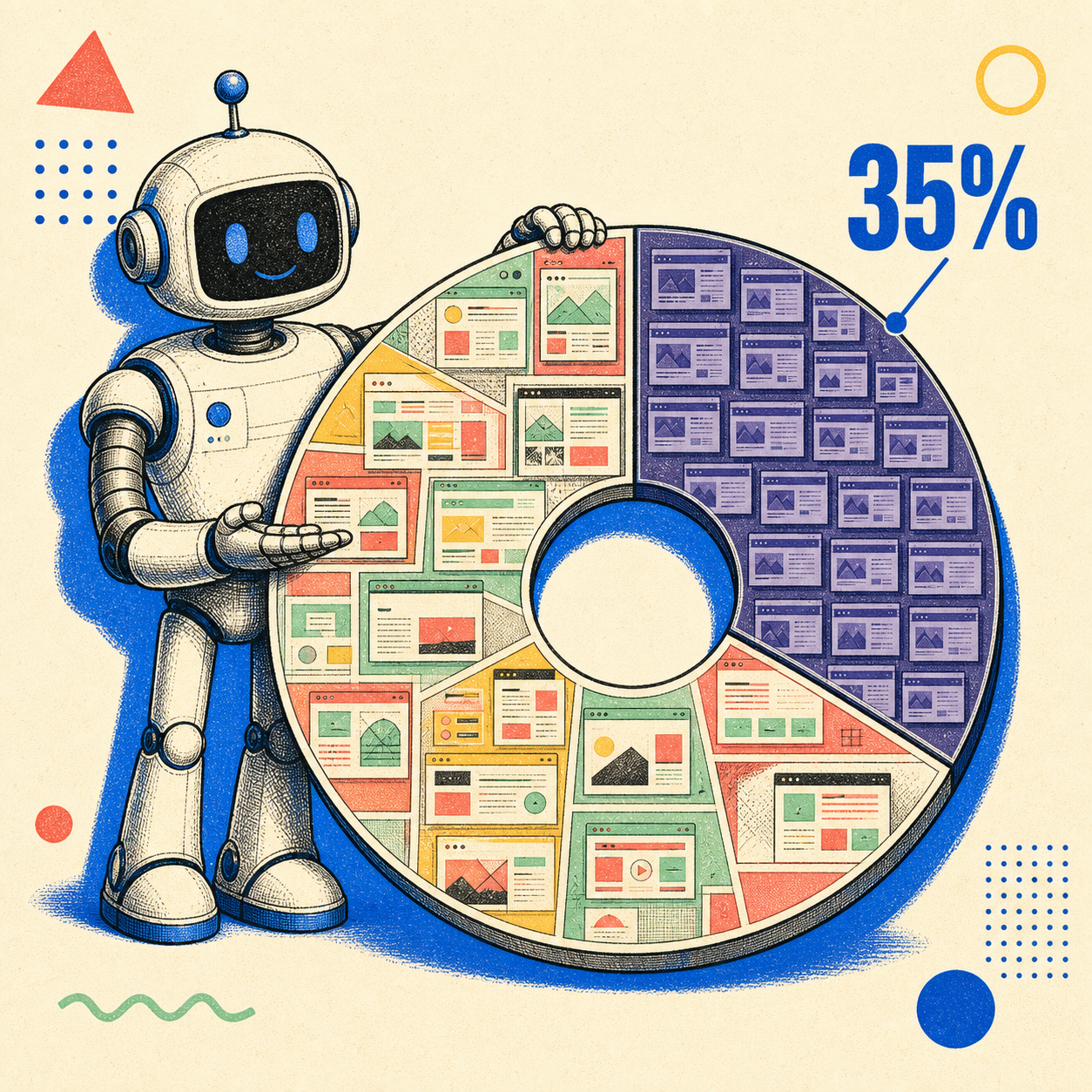 How Much of the Web Is AI-Generated? What the Data Actually Says